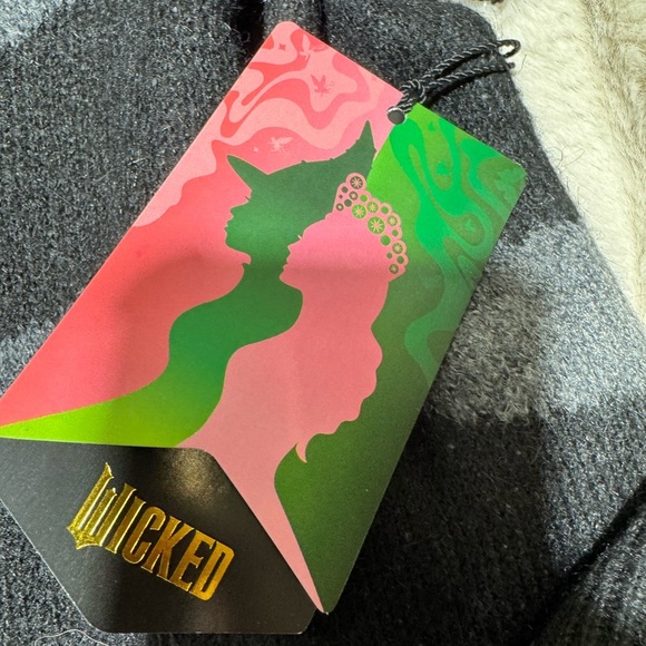 Wicked Striped Graphic Cardigan - Black adult small (oversized) target - Picture 12 of 14